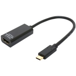 ミヨシ UYA-CHD1／BK USB Type-C － HDMI変換アダプタ(YPB) ブラック