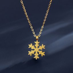 ネックレス レディース 石なし ステンレス イエローゴールド tn21022139