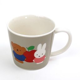 ミッフィー miffy and boris マグM グレー マグカップ コップ 日本製