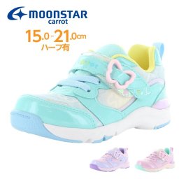 ムーンスター MoonStar キャロット Carrot 女の子 子供靴 キッズ チャイルド ジュニア スニーカー ベルクロ ローカット キッズシューズ tmcrc2316