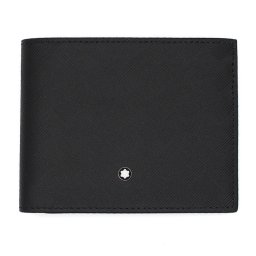 モンブラン MONTBLANC エクストリーム 3.0 ウォレット 財布 二つ折り財布 折りたたみ財布 小銭入れなし WALLET MB131762 メンズ レディース ユニセックス ブラック 本革 レザー