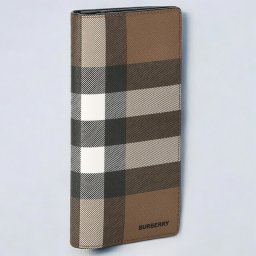 バーバリー 長財布 メンズ ブランド BURBERRY チェック 8052803 ブラウン/ブラック