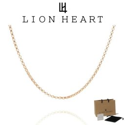ライオンハート ネックレスチェーン メンズ レディース 0.13 ハーフ ラウンド チェーン プチモダン 10金 K10 LH-1NC059B LION HEART クリスマス 誕生日 プレゼント ギフト 彼氏 ブランド 人気 ランキング