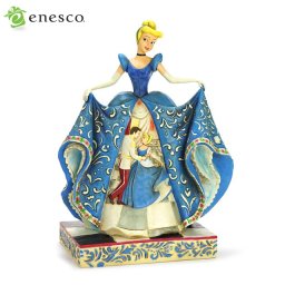 エネスコ enesco. ディズニー・トラディション Disney Traditions シンデレラ Cinderella 木彫り調フィギュア シンデレラ ギフト 出産祝い 男の子 女の子 おもちゃ 誕生日 1歳 2歳 3歳 4歳 5歳 6歳 男 女 入学 内祝い 赤ちゃん