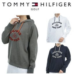 トミーヒルフィガー ゴルフ レディース ア−チロゴ スウェットフ−ディ パ−カ− TOMMY HILFIGER GOLF THLA453 秋冬モデル お誕生日祝い お祝い 記念品 30代 40代 50代 60代 母の日 お母さん 還暦祝い 敬老の日 彼女 人気プレゼント プレゼント
