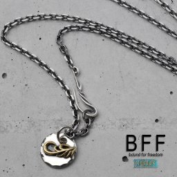 BFF ブランド イーグルメタルネックレス シルバー925 silver ネイティブ インディアンジュエリー シルバーチェーン 金属アレルギー対応 専用BOX付属