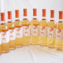 10本セット(山梨県産甲州 濃口オレンジ白ワイン 中口Alc11.5%) 720ml×10本