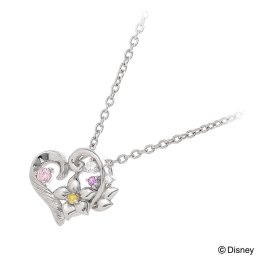 Disney Disney シルバー ネックレス ハート 彼女 レディース 女性 誕生日プレゼント 記念日 ギフトラッピング ディズニー Disneyzone 送料無料
