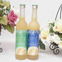 爽やかリキュール2本セット(九州産さわやかゆずリキュール14％ さわやかへべすリキュール 14％(宮崎県)) 500ml×2本