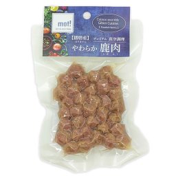 mot！ やわらか鹿肉 鹿ミートボール 60g 犬 ドッグフード おやつ 一般食 全犬種 全年齢 猫 手作りご飯 トッピング 国産 無添加