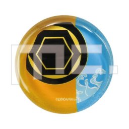 刀剣乱舞 ガラス箸置き 浦島虎徹 はしおき とうらぶ オレンジ グッズ  (MCOR)