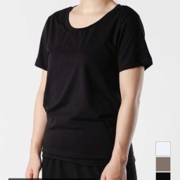 エムエム6 MM6 S52GC0280 S24405 Tシャツ レディース トップス メゾンマルジェラ 半袖 カットソー タグロゴ クルーネック カジュアル シンプル 春夏 コットン 綿 ラウンドネッ