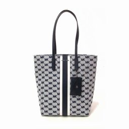 MICHAEL KORS マイケルコース アウトレット VINCENT ヴィンセント カードケース付き ラージ ロゴ ジャガード トートバッグ 35R5S2VT7J NAVY