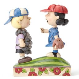 マウンドのもめ事 15cm | ジムショア ピーナッツ グッズ フィギュア 人形 置物 彫刻 Jim Shore 正規輸入品