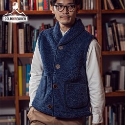 ボアウール ラウンジ ベスト  COLD BREAKER   翌日出荷   おしゃれ ブランド 人気 新生活 引越し クリスマス 父の日 バレンタイン  誕生日