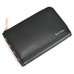 ポールスミス キーケース L字ファスナー 黒(ブラック) Paul Smith bps843-10 メンズ 紳士 ギフト 定番 彼氏 彼女 プレゼント