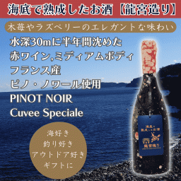 海底で熟成した赤ワイン ミディアムボディ【木苺やラズベリーのエレガントな味わい】#23【ラッピング,メッセージカード,熨斗無料】 海 釣り アウトドア お年賀 成人祝い バレンタインデー ホワイトデー 新生活 母の日 父の日 お中元 敬老の日 ハロウィン クリスマス お歳暮 誕生日 記念日 内祝い 還暦 結婚 両親 祖父母 退職 金婚式 銀婚式 古希 喜寿 初任給 定年 昇進 お礼 お返し