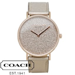 COACH コーチ 腕時計 PERRY ペリー 14504077 レディース レザー ゴールド 海外正規品 ラッピング無料可
