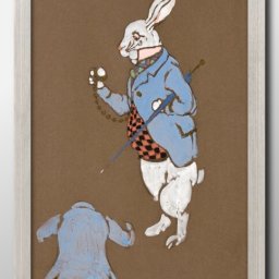 ウィリアム ペンハロウ ヘンダーソン Alice in Wonderland A3 サイズ ポスター アート おしゃれ 絵画 インテリア 北欧 イラスト マット紙 艶消し アートパネル 額 フレーム デザイン 壁掛け ギフト 新築祝い ディスプレイ 引越し祝い　新生活　空間デザイン 