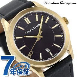 サルヴァトーレ フェラガモ ニュー ジェント クオーツ 腕時計 ブランド メンズ Salvatore Ferragamo SFU500223 アナログ ブラック 黒 スイス製