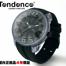 テンデンス 腕時計 キングドーム ブラック フラワー TY023007 Tendence King Dome 正規品 メーカー4年間保証 