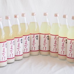 11本セット(国菊甘酒アルコール0%脂質2g以下あまざけ計985g(福岡県)) 985ml×11本