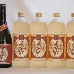 大分県最古の蔵元井上酒造 夢のひととき飲み比べ5本セット(本格芋焼酎23度1本 熟成麦焼酎4本)720ml×5本