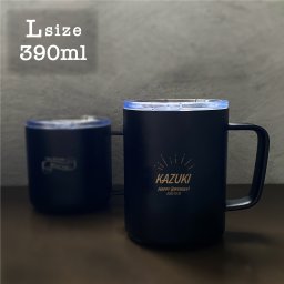 フタ付きステンレスサーモマグカップLサイズ390ml