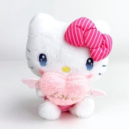 サンリオ キティ Sanrio characters パステルキューピッド ハローキティ S ぬいぐるみ コレクション ふわふわ 人形 ホワイト