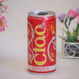 飲みきりイタリアワイン缶チャオ サングリア やや甘口微発泡赤ワイン 200ml×1本