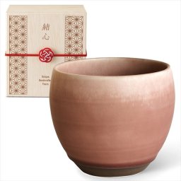 暮らしを彩るメイドインジャパンの器結心 コロンカップ(ローズマット) 和食器（湯呑/カップ/グラス） YU-1925 記念品 引出物 粗品 ブライダル 結婚式 プレゼント 母の日 父の日 クリスマス バレンタインデー