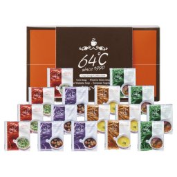 お歳暮・冬ギフト 64℃ スープギフト No20 (M-S20) ※送料無料(北海道・沖縄・離島への配送不可)