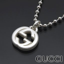 グッチ ネックレス GUCCI ペンダント メンズ レディース シルバー925 インターロッキングG ペンダント 479219-J8400-8106 【ラッピング無料 誕生日 お祝い プレゼント ギフト 贈り物】 送料無料