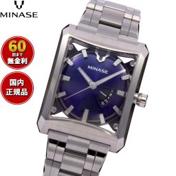 ミナセ MINASE 腕時計 メンズ レディース 自動巻き FIVE WINDOWS Mid size ブレスレットモデル VM07-M01SB