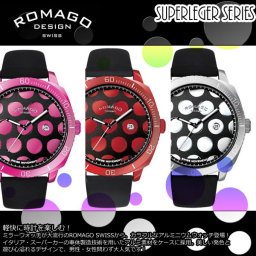 【ROMAGO/ロマゴ デザイン】 腕時計 レディース スーパーレジャーシリーズ カレンダー スイス 男女兼用 メンズ RM049-0428ST うでどけい