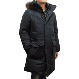 ムーレー MooRER アウター ダウンコート ダウンジャケット HELSINKY ADS DARK BLUE メンズ ダークブルー