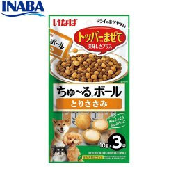 いなば 犬用 ちゅ～るボール とりささみ 10g×3袋