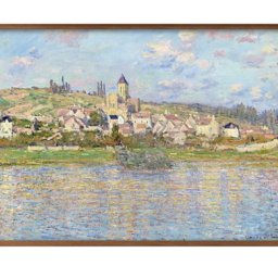 クロード モネ ヴェトゥイユ A3 サイズ ポスター アート おしゃれ 絵画 インテリア 北欧 イラスト マット紙 艶消し アートパネル 額 フレーム デザイン 壁掛け ギフト 新築祝い ディスプレイ 引越し祝い　新生活　空間デザイン 