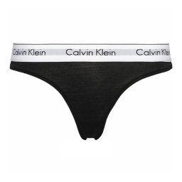 カルバンクライン Calvin Klein(CK) Tバック ビキニ ショーツ コットン ロゴ 無地 下着 modern cotton 単品 1枚 F3786 001 レディース ブラック
