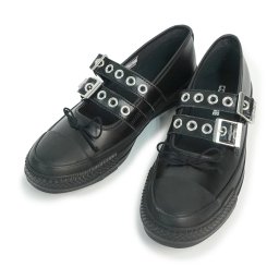 コンバース CONVERSE スニーカー スリッポン レディース オールスター BL メニーアイレッツ OX ブラック 黒 ALL STAR BL MANYEYELETS OX