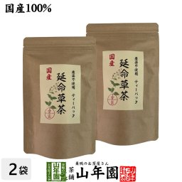 国産100% 無農薬 延命草茶 3g×15パック×2袋セット ティーパック ティーバッグ シソ科ヒキオコシ 健康茶 妊婦 ダイエット セット ギフト プレゼント プチギフト お茶 敬老の日 2026 内祝い お返し