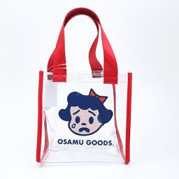 オサムグッズ ベティ クリアミニトートバッグ (レッド) OSAMUGOODS