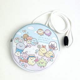 すみっコぐらし みにっコ ネックパース グリーン 小銭入れ キッズ すみっこ