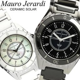 Mauro Jerardi マウロジェラルディ 腕時計 ウォッチ メンズ ソーラー 3気圧防水 ステンレス セラミック シェル MJ041