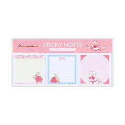サンリオ マロンクリーム 付箋メモパッドカラー 文具 日本製 Sanrio