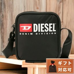 ディーゼル ブランド ショルダーバッグ ショルダーバック メンズ X09553 P5480 T8013 ロゴプリント クロスボディ ブラック おしゃれ プレゼント ギフト