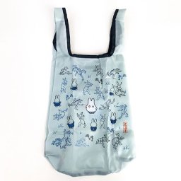 ミッフィー ｍiffy ｍiffy×鳥獣戯画 エコバッグ みんな・いっぱい ショッピングバッグ  グッズ  (MCOR)