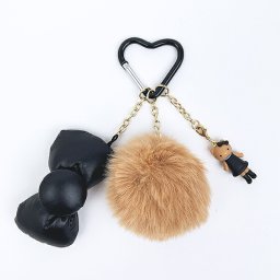 サンリオ ハローキティ リボンストラップ ブラック キーホルダー Sanrio