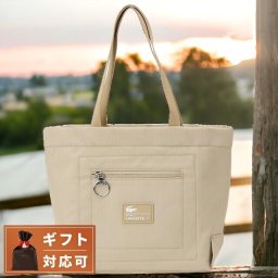 ラコステ ブランド ショルダーバッグ ショルダーバック メンズ レディース NF4197 L37 ネオデイ ミニトートバッグ ベージュ ワニロゴ おしゃれ ギフト