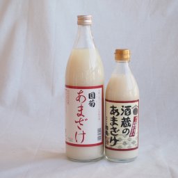 セレクト甘酒2本セット(国盛酒蔵のあまざけ500ml 国菊(福岡県)あまざけ900ml)